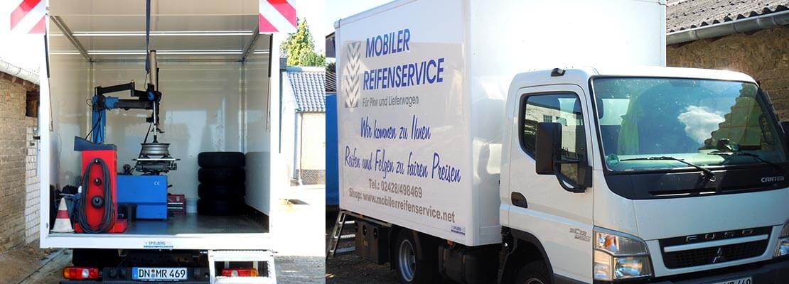 Mobiler Reifenservice - seit 2007 für Sie unterwegs